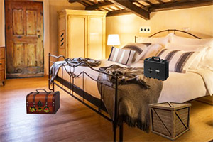 逃离复古酒店客房