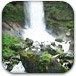 山中瀑布拼图