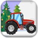 圣诞节拖拉机