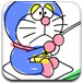 哆啦a梦水彩画