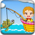 小宝宝钓鱼