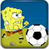 海绵宝宝玩足球