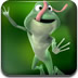 滑稽的青蛙拼图