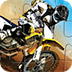 沙漠摩托车拼图
