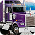 紫色肯沃斯卡车拼图