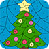 圣诞树的填色