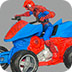 蜘蛛侠四驱摩托拼图