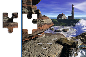 趣味风景拼图