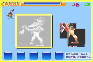 拼图小游戏