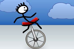 男人60秒之踩单轮