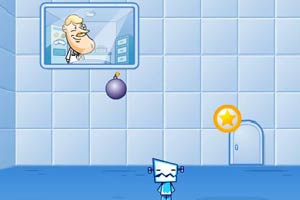 搞笑好玩!倒霉机器人