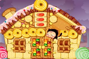 小黑花花救小猫