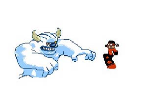 冲吧！滑雪的少年