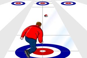 冰上的圆盘比赛