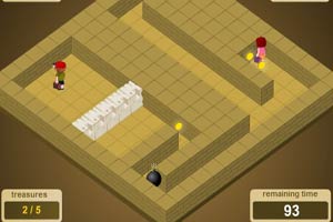 姐弟互助走迷宫