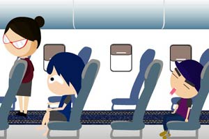 偷懒专家机舱恶搞