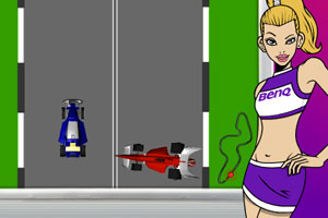 明基有奖游戏-极速飞车