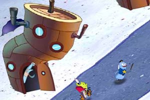 送比萨的服务员