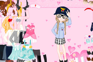 可爱小女孩换装