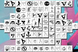 标志麻将连连看