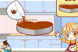 情人节MM做巧克力