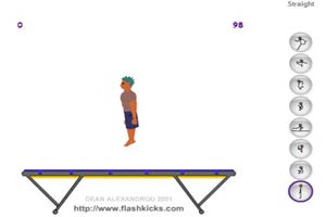 空中芭蕾之蹦床