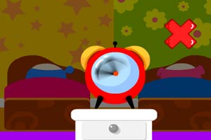 敲打闹钟