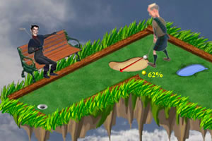 怪老头玩高尔夫