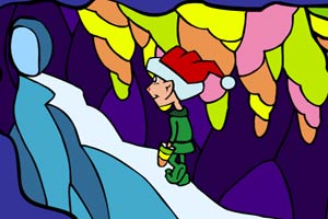 给圣诞老人送帽子