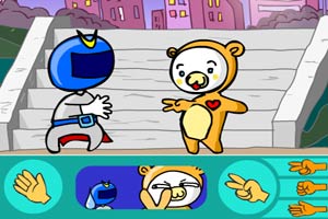 儿时玩石头剪刀布