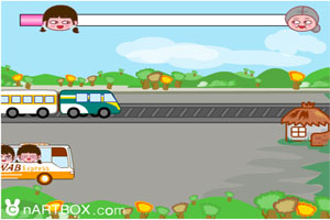 与火车赛跑去奶奶家