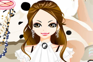 公主出街要化妆