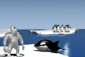 趣味游戏《打企鹅》二