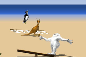 打企鹅之企鹅在澳大利亚