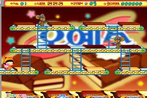 小黑花花偷巧克力