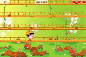 小黑花花蛋糕城的水果