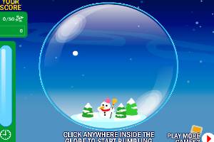 圣诞水晶摇摇球