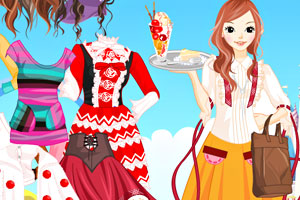 雪糕店美女侍应