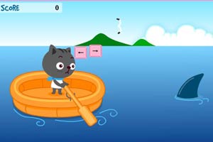 逃离鲨鱼的追杀