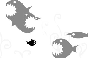 大鱼吃小鱼简化版