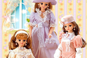 三个高贵芭比娃娃