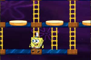 海绵宝宝做汉堡