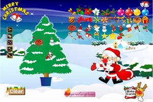 圣诞树贺卡