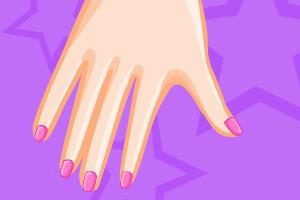 纤纤美手的美彩甲