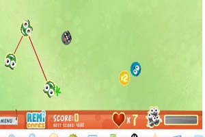 可爱毛球连连消