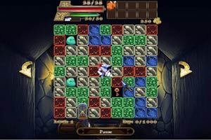 钻地骑士救公主