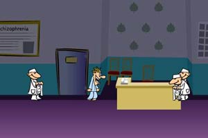 精神病逃出医院