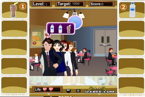 校园一角茶餐厅