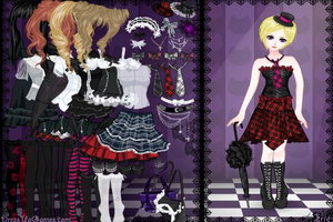 洛丽塔的吊带袜