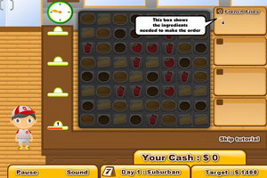 疯狂连连汉堡店